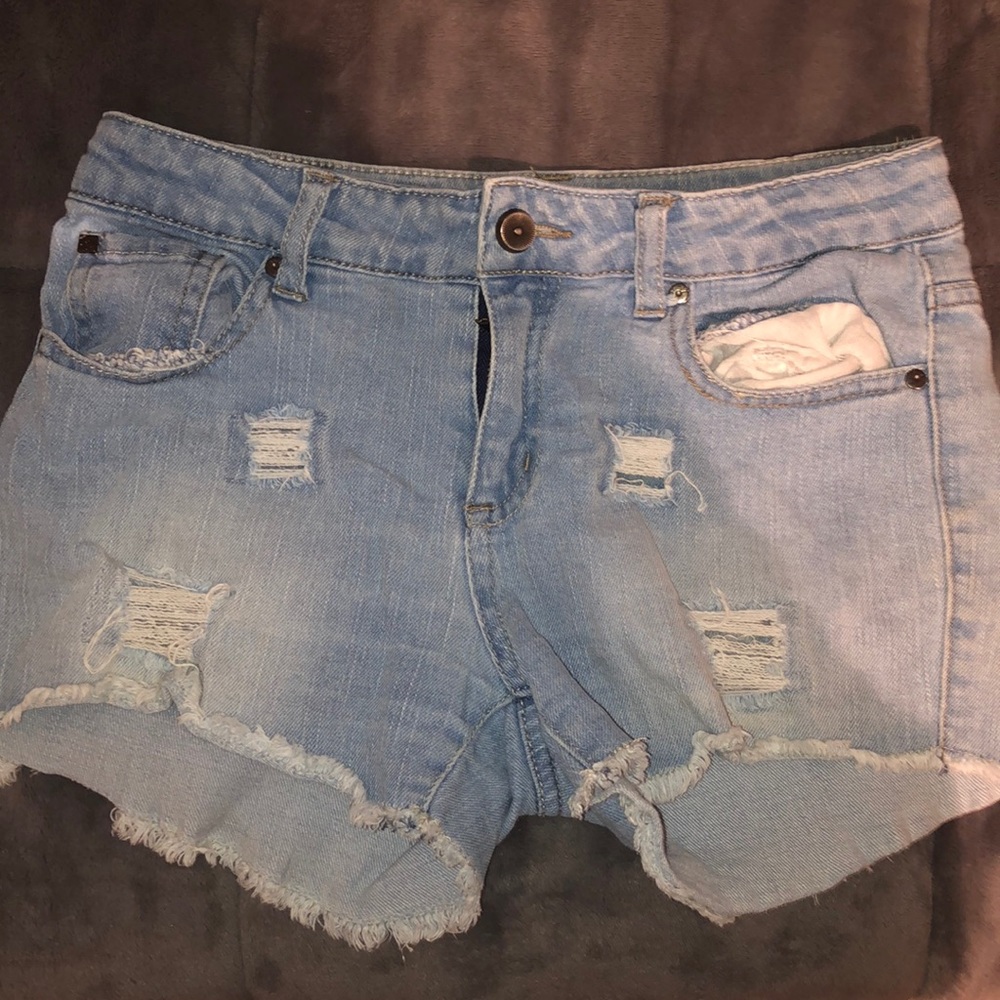 DKNY Blue Denim Shorts